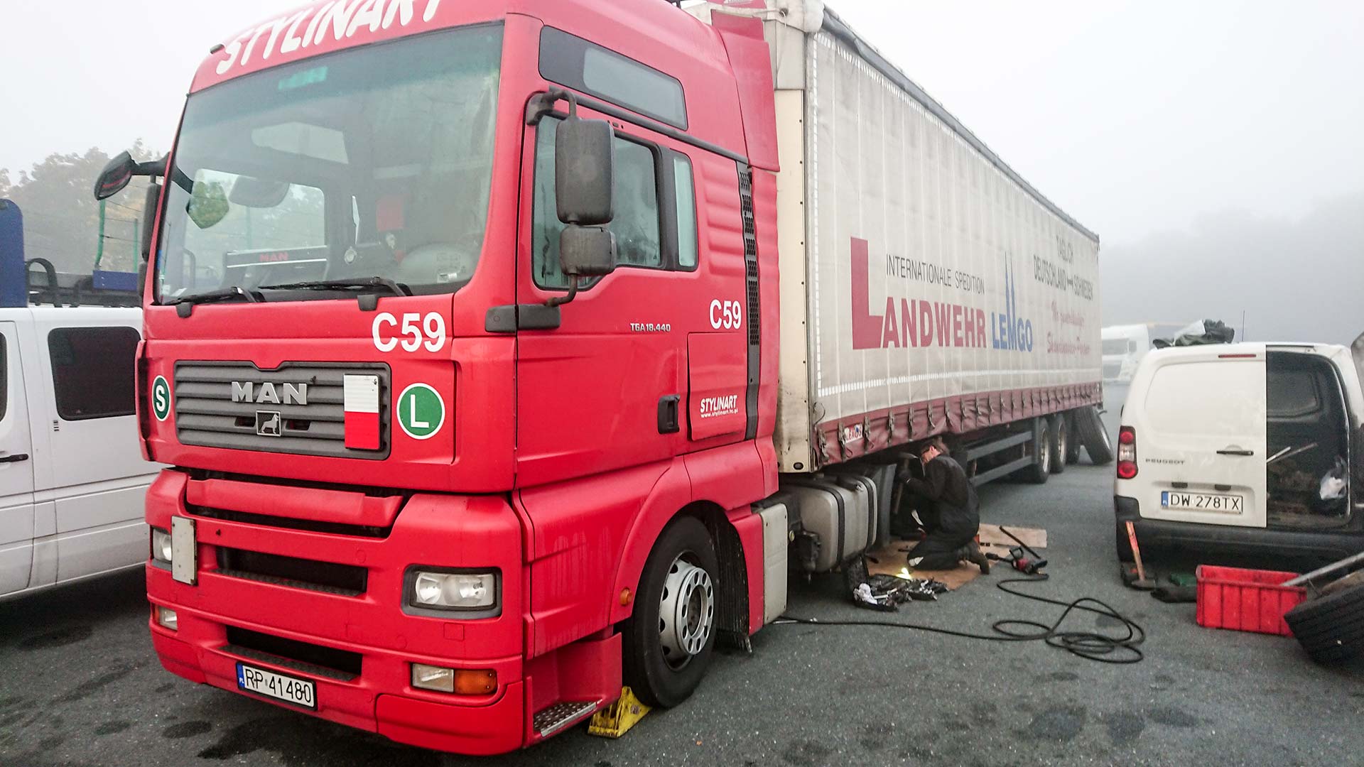 europe truck service